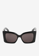 Blaze Oversized Cat-Eye Sunglasses