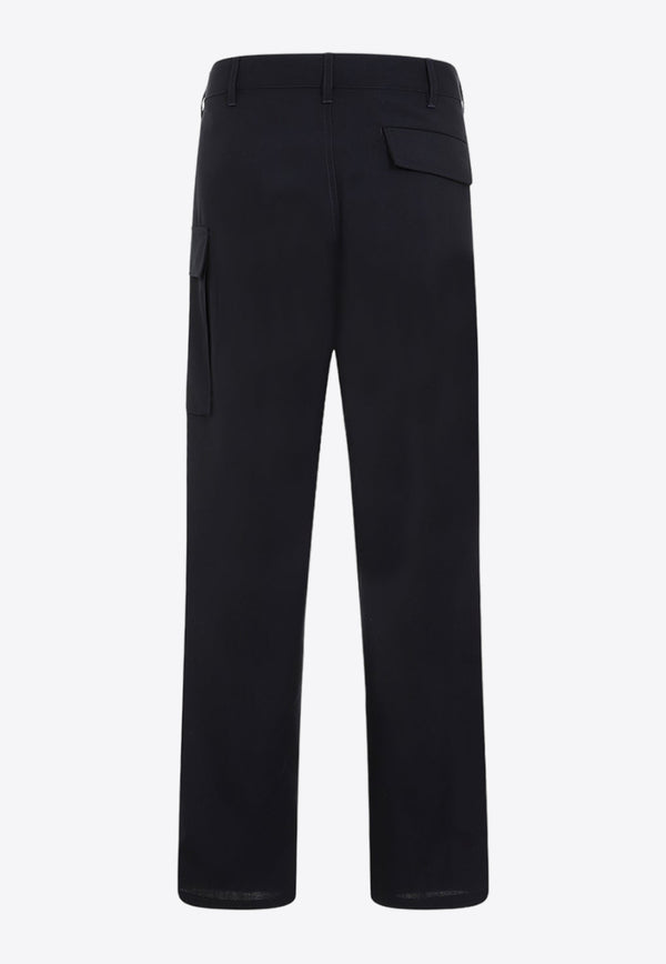 Virgin Wool Cargo Pants