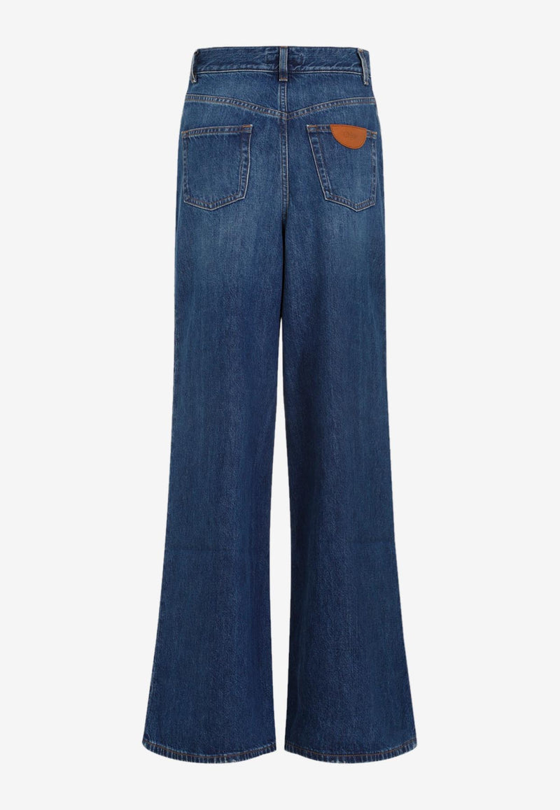 Wide-Leg Jeans