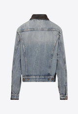 Washed-Out Denim Jacket