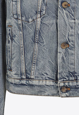 Washed-Out Denim Jacket