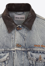 Washed-Out Denim Jacket