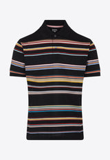 Signature Stripe Polo T-shirt