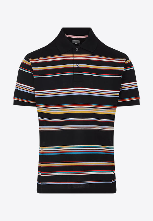 Signature Stripe Polo T-shirt