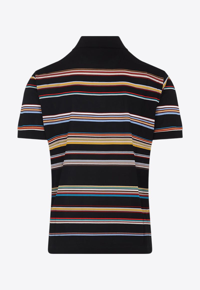 Signature Stripe Polo T-shirt