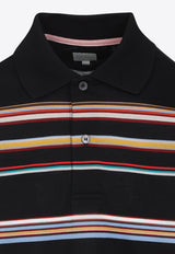 Signature Stripe Polo T-shirt