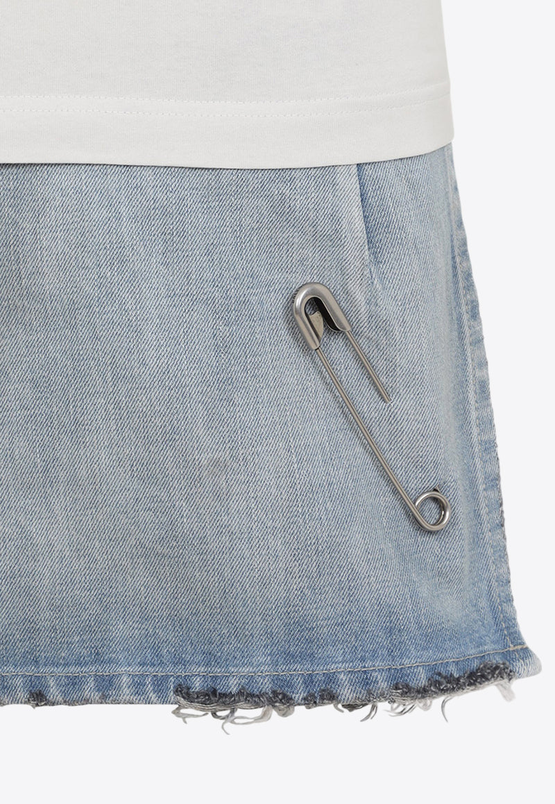 City of Angels Layered Mini Dress