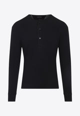 Henley Crewneck T-shirt