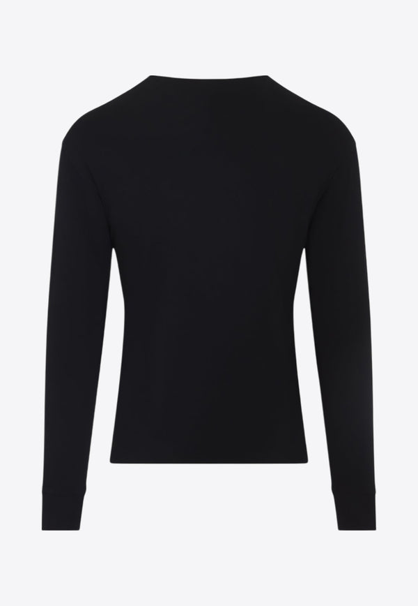 Henley Crewneck T-shirt