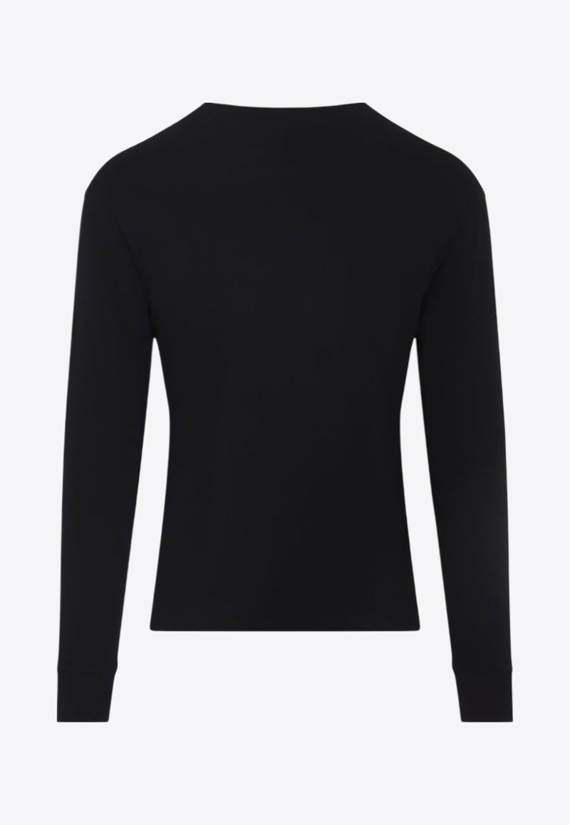 Henley Crewneck T-shirt