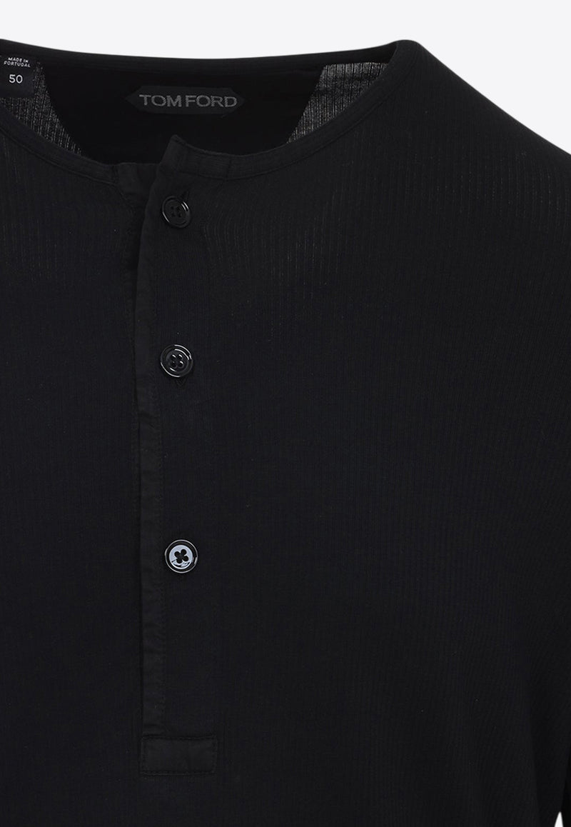 Henley Crewneck T-shirt