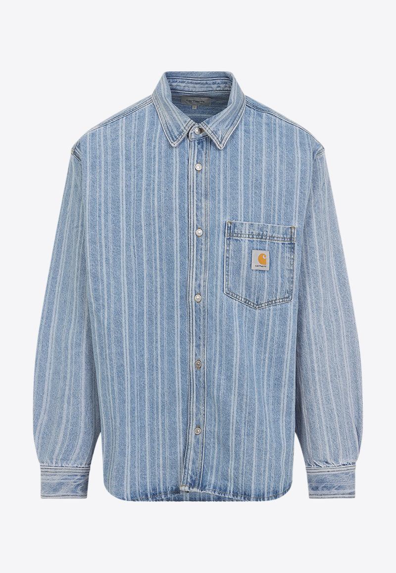 Rylan Denim Buttoned Shirt