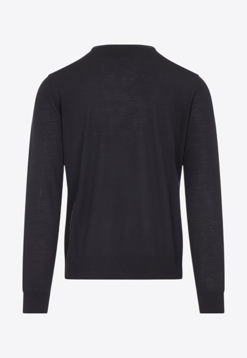 Wenge Virgin Wool Sweater