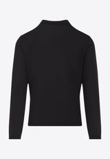 Half-Zip Wool Sweater