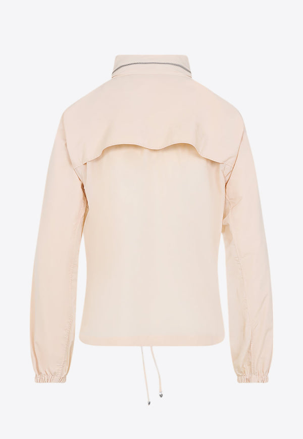 B Shield Plaque Zip-Up Jacket