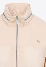 B Shield Plaque Zip-Up Jacket