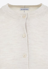 B Shield Embroidered Wool Sweater