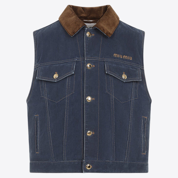 トップス miumiu 2000ss enamel docking vest 2000ss miumiu enamel docking vest