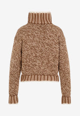 Tricot Turtleneck Sweater