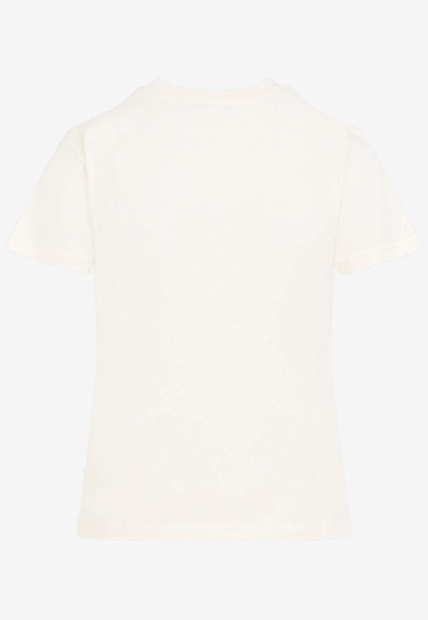 Crystal Logo Short-Sleeved T-shirt