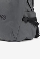 Logo-Printed Backpack