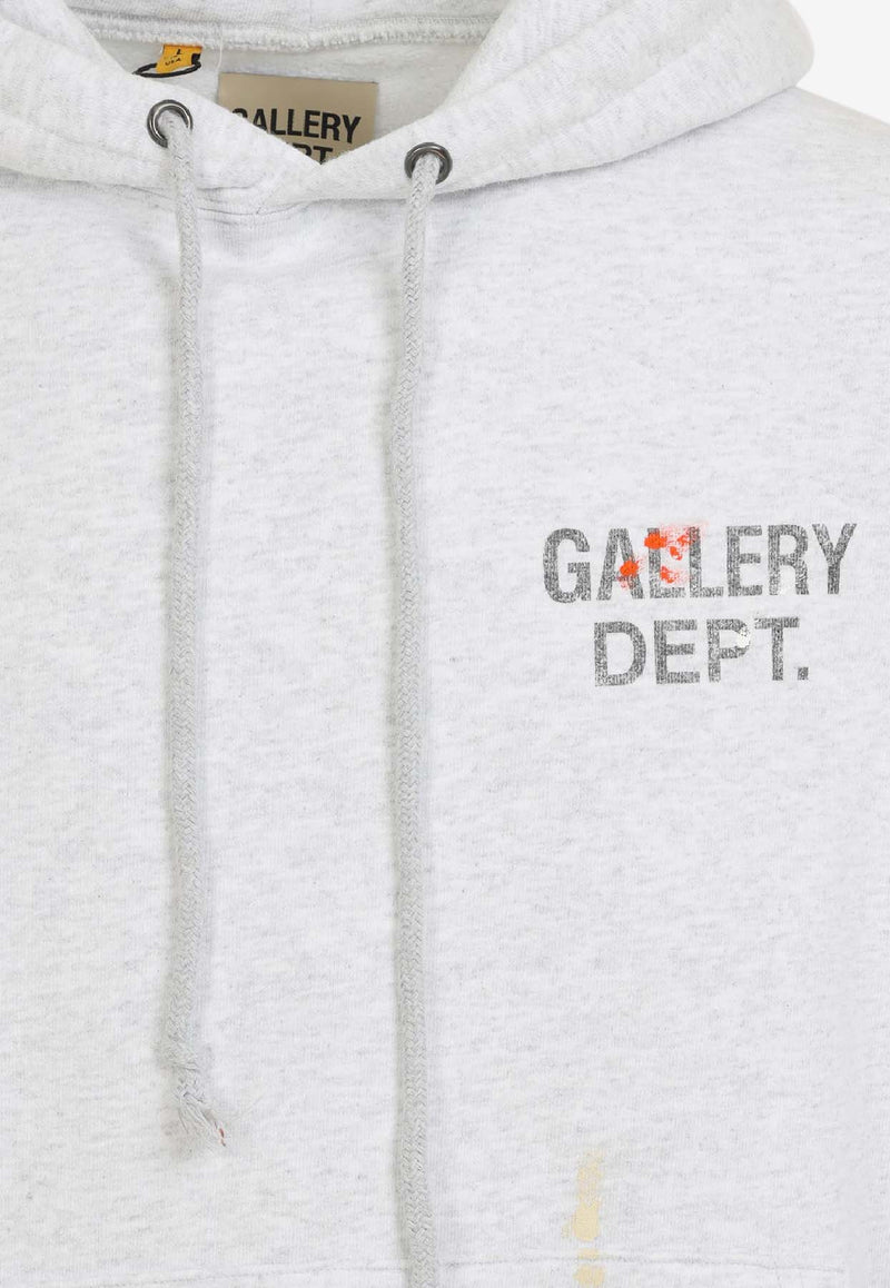 Paint Logo Hooded Sweatshirt