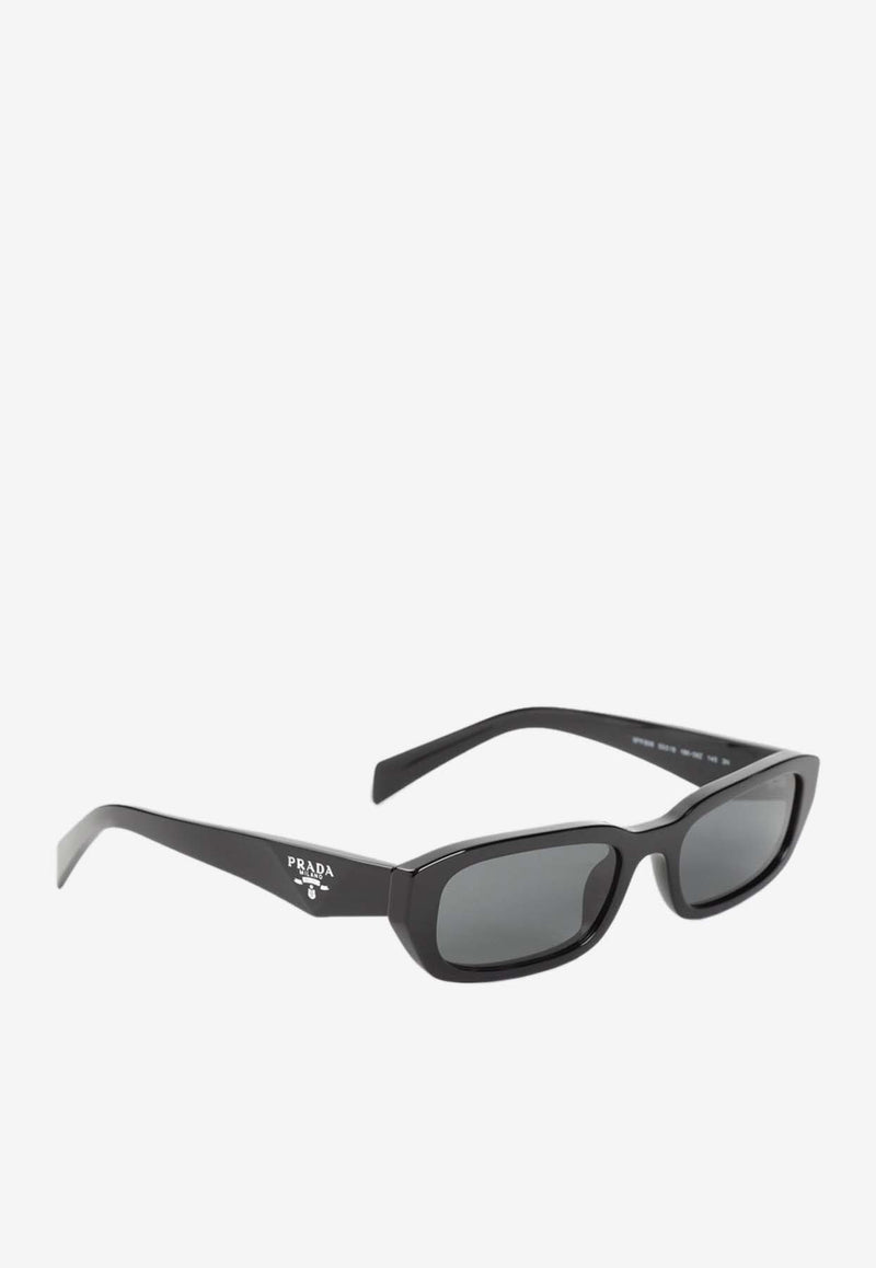 Logo Rectangle Sunglasses