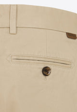 Tailored Straight-Leg Pants