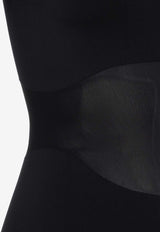 Shade-Paneled Midi Dress