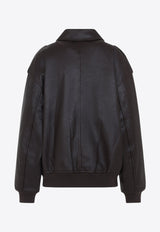 Viper Oversized Leather Jacket