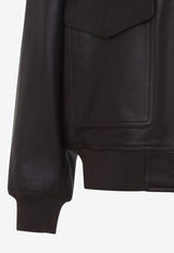 Viper Oversized Leather Jacket