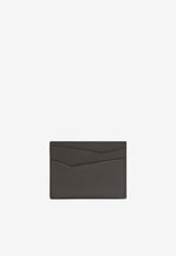 Puzzle Edge Cardholder in Grained Leather