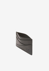 Puzzle Edge Cardholder in Grained Leather