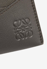Puzzle Edge Cardholder in Grained Leather