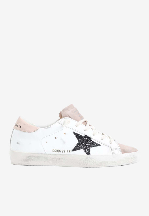 Superstar Low-Top Sneakers with Glittered Star