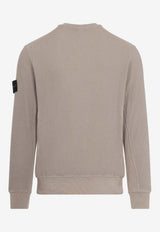 Logo-Patched Crewneck Sweater