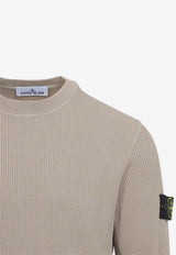 Logo-Patched Crewneck Sweater