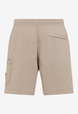 Cargo Shorts with Logo-Label