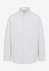 Logo-Embroidered Buttoned Shirt