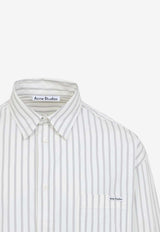 Logo-Embroidered Buttoned Shirt