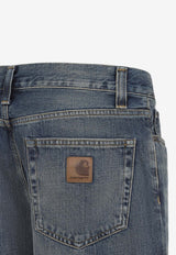 Aaron Mid-Rise Washed Jeans