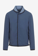 Reversible Zip-Up Water-Repellent Jacket