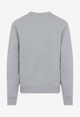 Embroidered-Logo Crewneck Sweatshirt