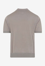 Ribbed Polo T-shirt