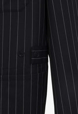 Chore Pinstripe Wool-Blend Jacket