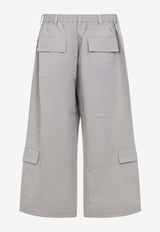 Cargo Pants with Elastic-Waist