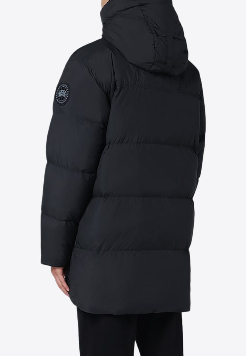 Canada Goose Lawrence Logo Patch Hooded Parka Black 2801MBNY/P_CANAD-61