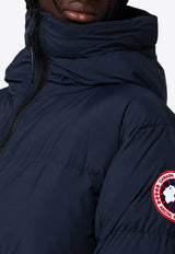 Canada Goose Lawrence Logo Patch Hooded Parka Blue 2801MNY/P_CANAD-63