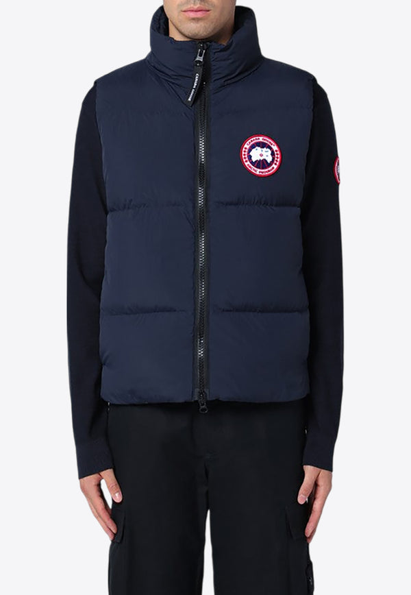 Canada Goose Lawrence Logo Down Vest Blue 2804MNY/P_CANAD-63