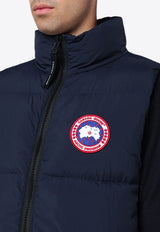 Canada Goose Lawrence Logo Down Vest Blue 2804MNY/P_CANAD-63